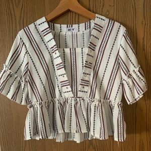 H&Y Peplum Blouse
